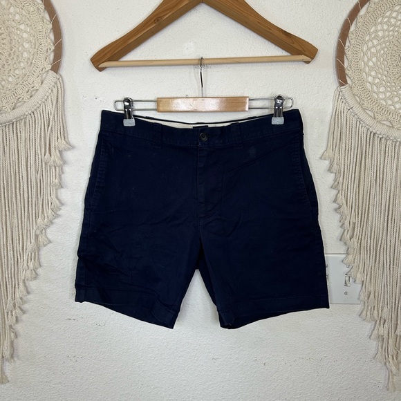 J. Crew Pants - J. Crew Navy Flat Front Shorts